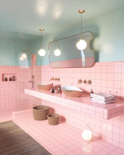 Pink Tiles